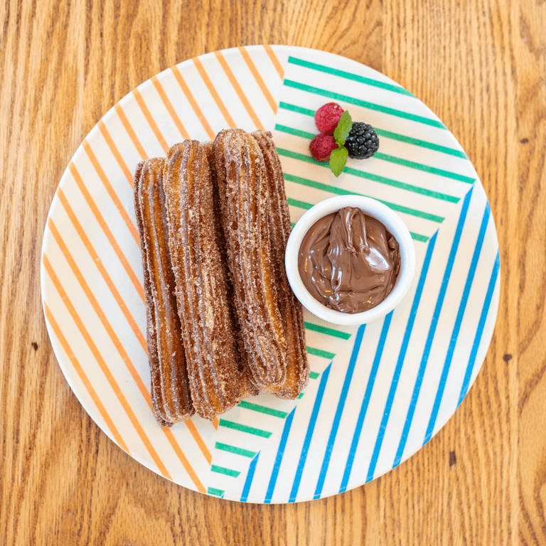 Indulge in our churros