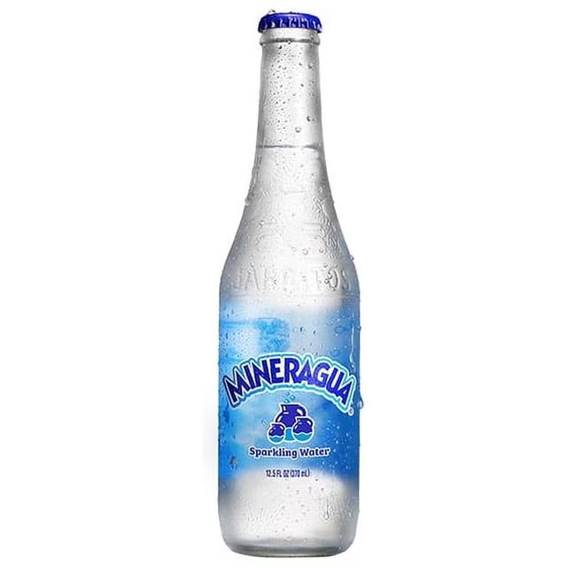 Mineral water.