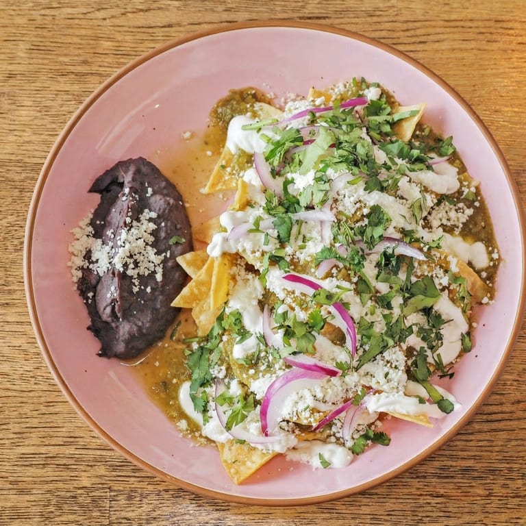 Delicious Chilaquiles Await You
