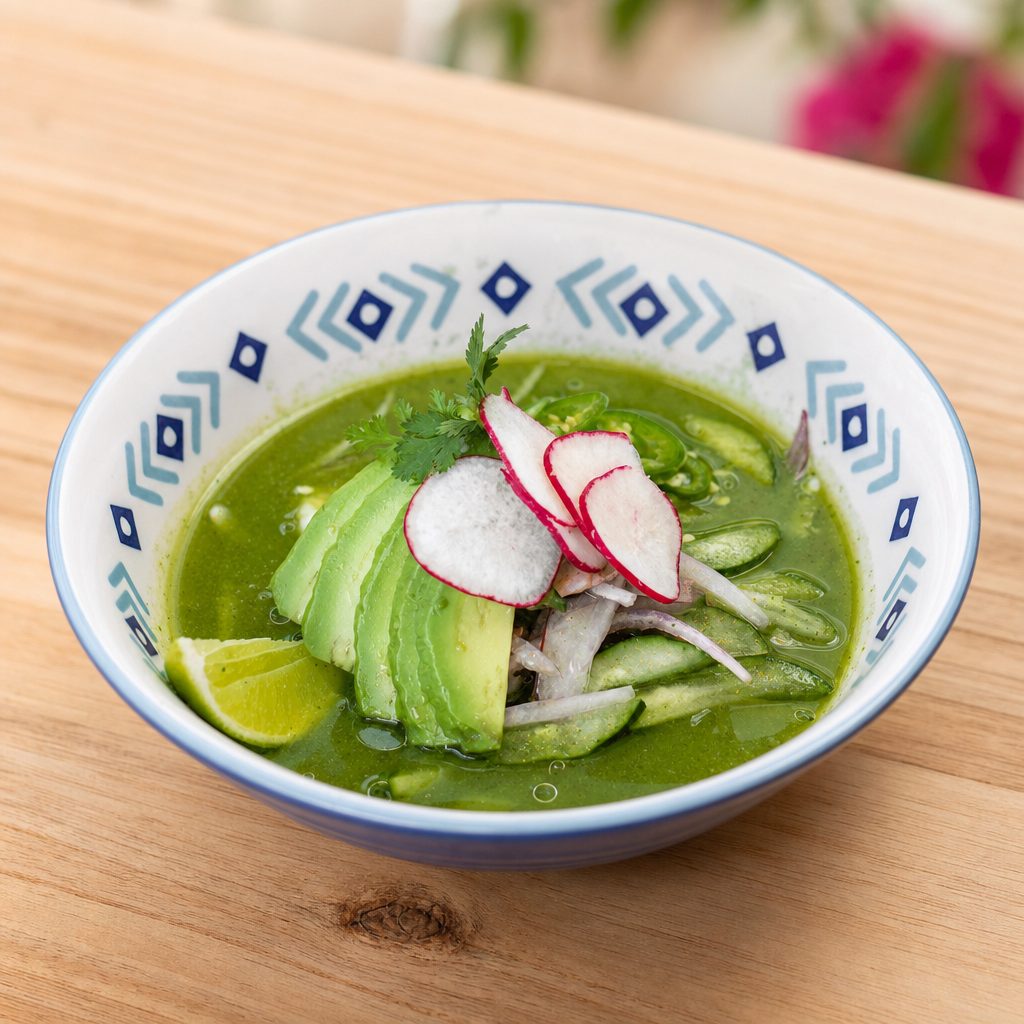 Shrimp Aguachile.