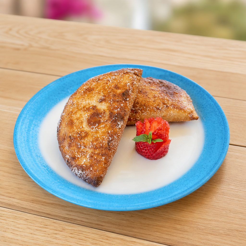 Rice Pudding Empanadas.