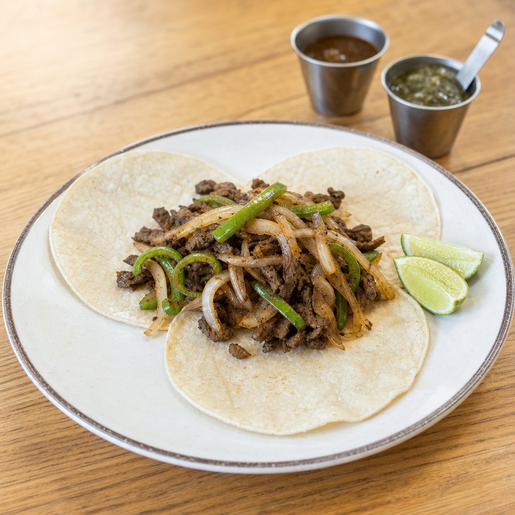 Alambre de Res Tacos.