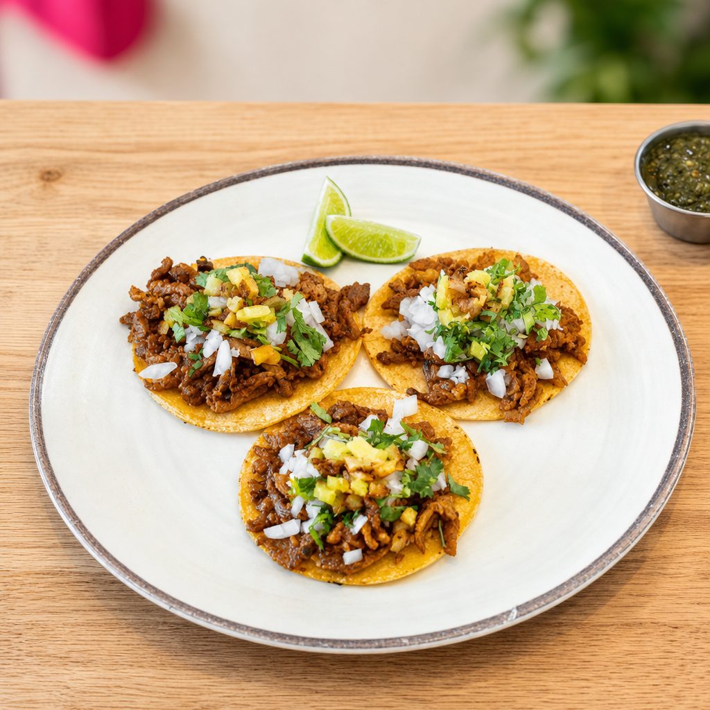 Tacos Al Pastor.