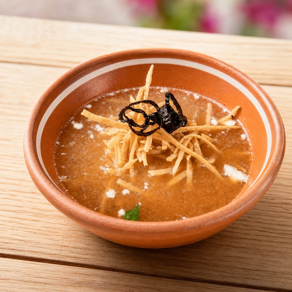 Sopa de Tortilla.