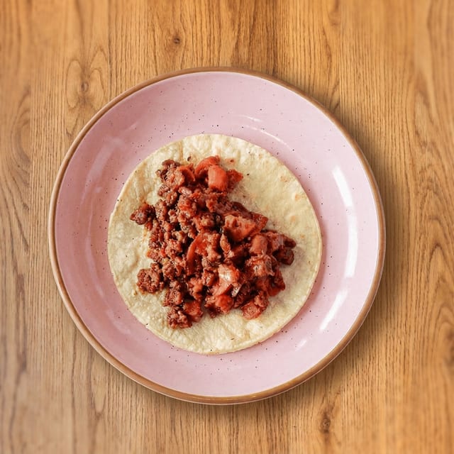 Potato & Chorizo Taco.