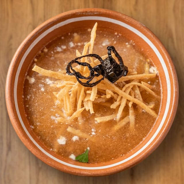 Sopa de Tortilla.