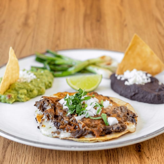Carne Asada with Cheese Taco.